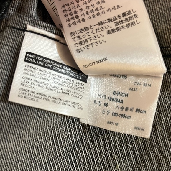 Levi’s Trucker/motorcycle Jacket with reflective signs - Picture 6 of 7